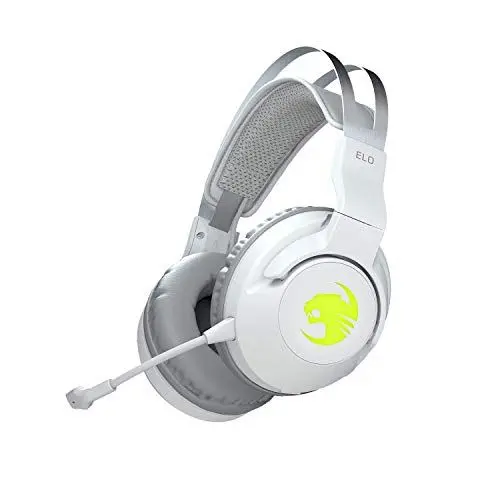 Produktbild: Roccat Elo 7.1 Air - Kabelloses Surround-Sound RGB PC Gaming Headset, weiß