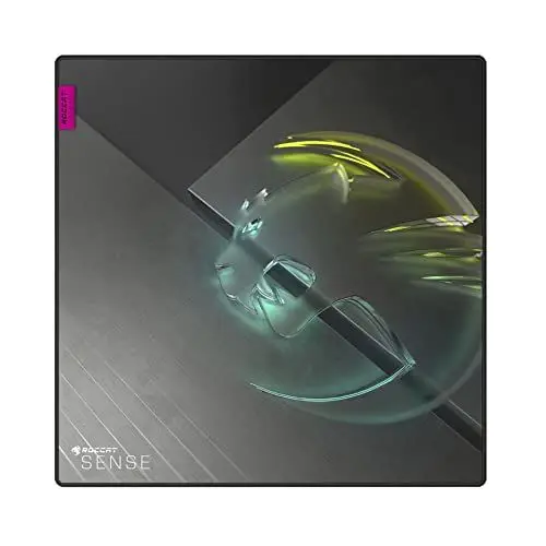 Produktbild: Roccat Sense Icon - Gaming-Mauspad mit flachen vernähten Rändern, rutschfester gummierter Unterseite, Artwork und strapazierfähiger harzbehandelter Stoffoberfläche, Quadratisch