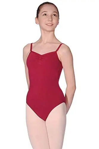 Produktbild: Roch Valley AVA - Tanztrikot mit Spaghetti-Trägern Bordeaux Rot 2 (9-10 Jahre)