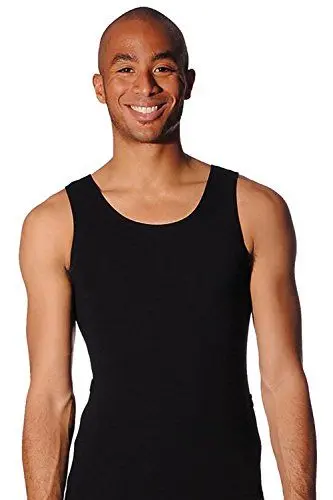 Produktbild: Roch Valley Herren Oliver ärmelloses Tanztrikot, Schwarz, EUR 38