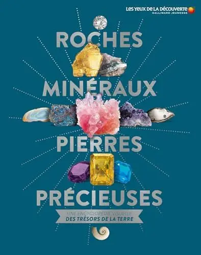 Produktbild: Roches, minéraux, pierres précieuses: Une encyclopédie visuelle des trésors de la terre