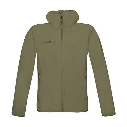 Produktbild: Rock Experience REMJ10781 SOLSTICE 2.0 HOODIE SOFTSHELL Jacket Unisex OLIVE NIGHT S