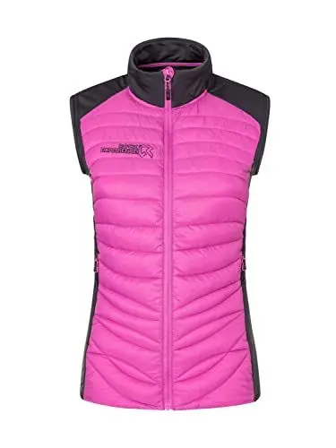 Produktbild: Rock Experience REWV00651 TEQUILA HYBRID Sports vest Women's 0834 Super Pink+1323 Ebony XXL