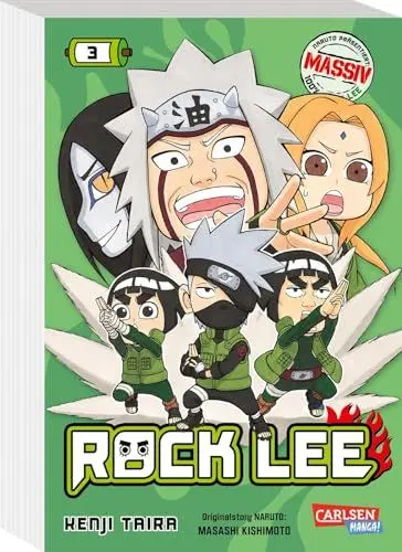Produktbild: Rock Lee Massiv 3: Der NARUTO-Spin-off als Massiv-Ausgabe | NARUTO MASSIV der Bestseller-Garant und Welterfolg präsentiert ROCK LEE MASSIV.