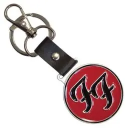 Produktbild: Rock Off officially licensed products Foo Fighters FF Band Logo Keychain Keychain One Size