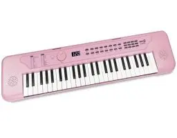Produktbild: RockJam 49-Tasten-USB-Tastatur, Klavier, Babyrosa