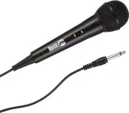 Produktbild: RockJam Karaoke Microphone Wired Unidirectional Dynamic Microphone with Three Metre Cord - Black