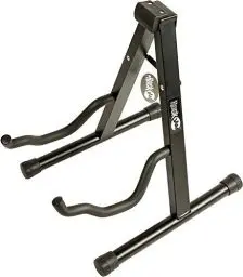 Produktbild: Rockjam Universal Portable A-Frame-Gitarrenständer für Akustikgitarre, E-Gitarren- und Bassgitarre