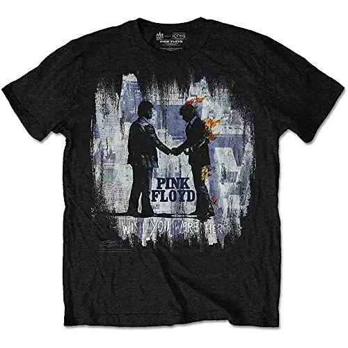Produktbild: ROCKOFF Herren Pink Floyd Wywh Gemälde T-Shirt, Schwarz, L