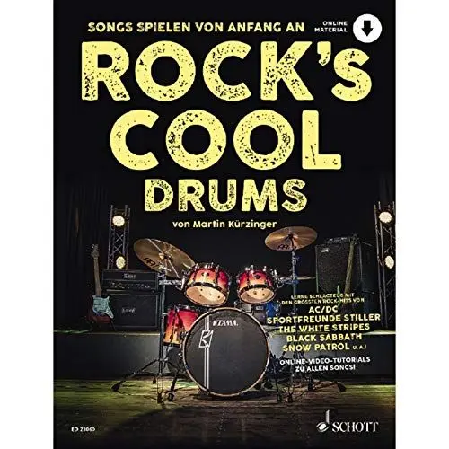 Produktbild: Rock's Cool DRUMS: Songs spielen von Anfang an. Schlagzeug.