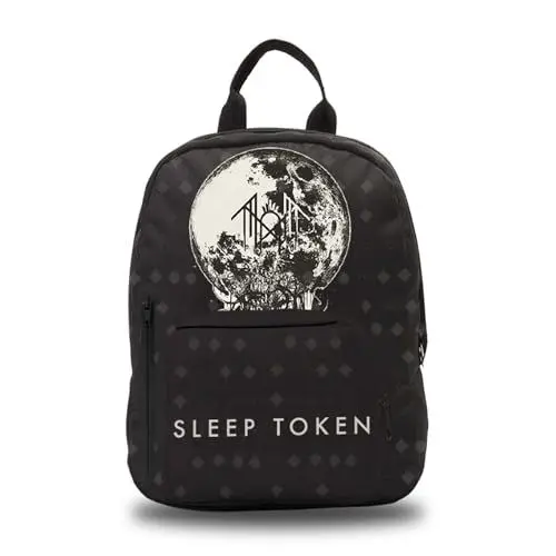 Produktbild: Rocksax Unisex Sleep Token Backpack-The Summoning Black Mini-Rucksack, Schwarz