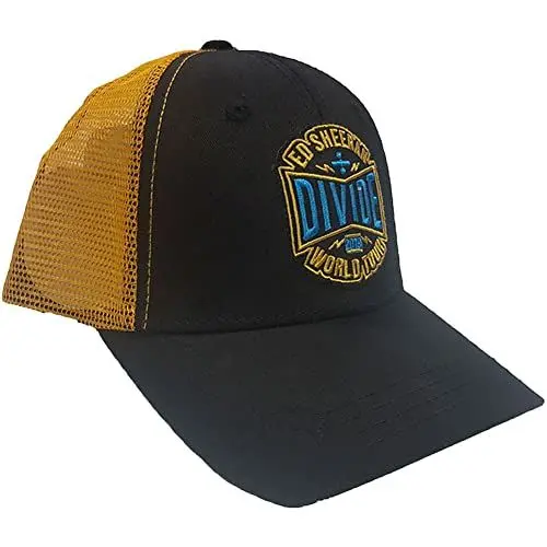 Produktbild: Rocks-off Ed Sheeran Baseball Cap 2019 Divide World Tour Nue offiziell Schwarz Unisex