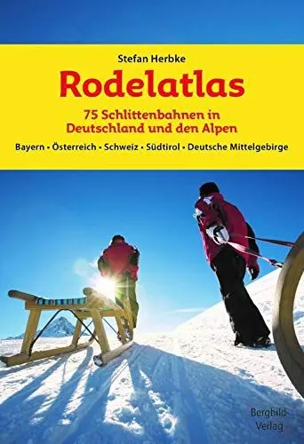 Produktbild: Rodelatlas: 75 Schlittenbahnen in Deutschland und den Alpen