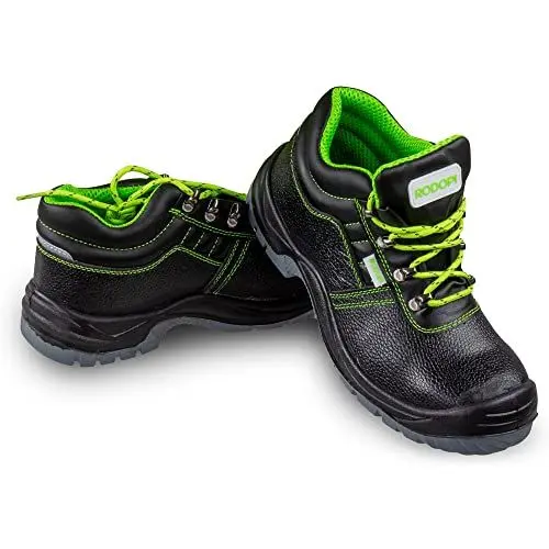 Produktbild: RODOPI Arbeitsschuhe Airgee-Protect für Herren und Damen Gr. 41 Sicherheitsschuhe S3 EN ISO 20345:2011 Zertifiziert Stahlkappenschuhe mit 200 Joule Zehenschutz und durchtrittsicher