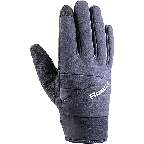 Produktbild: Roeckl Reichenthal Jr. Kinder Winter Fahrrad Handschuhe lang schwarz 2023: Größe: 5