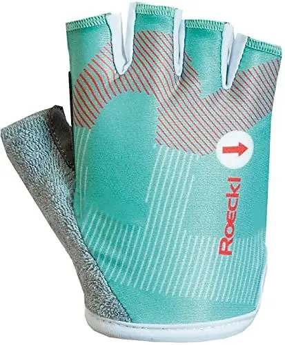 Produktbild: Roeckl Teo Kids Kinder Fahrrad Handschuhe kurz schwarz 2022: Größe: 4
