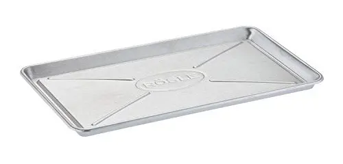 Produktbild: RÖSLE Barbecue Universalschale, Hochwertige Edelstahlschale zum Marinieren, Servieren oder als Tropfschale für Gas- und Kohlegrills, Edelstahl 18/10, Spülmaschinengeeignet, 36 x 20 x 2 cm