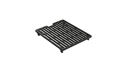 Produktbild: RÖSLE Guss-Grillrost Primezone VIDERO, Hochwertiger Grillrost aus emailliertem Gusseisen für RÖSLE Primezone, intensives Branding, 24 x 29 cm, Schwarz