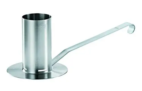 Produktbild: RÖSLE Hähnchenbräter, Edelstahl 18/10, 250 ml Behälter, Abnehmbarer Griff, für Grill und Backofen, spülmaschinengeeignet