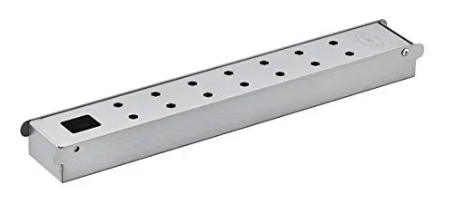 Produktbild: RÖSLE Räucherbox VIDERO Edelstahl, Hochwertige Smokerbox für Raucharoma im Gasgrill, Edelstahl 18/10