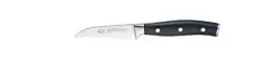 Produktbild: RÖSLE Schälmesser Tradition 8 cm - Hochwertiges Küchenmesser zum Schälen von Obst und Gemüse, gebogene Klinge aus Klingenstahl, ergonomischer Griff, scharfes Küchenmesser für präzises Arbeiten