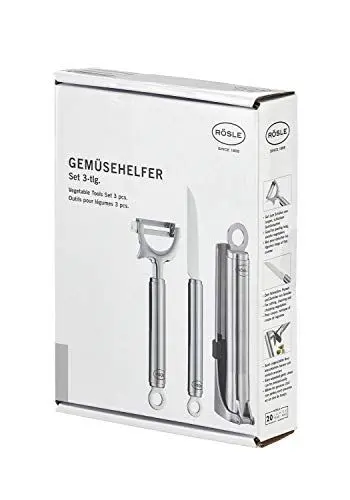 Produktbild: Rösle 13575 Gemüsehelfer-Set, Edelstahl