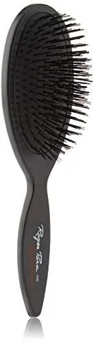 Produktbild: Roger Para Bürste oval schwarz 11-reihig Nylonborsten, 1er Pack, (1x 1 Stück)