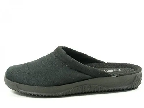 Produktbild: Rohde 2773 Soltau H Schuhe Herren Hausschuhe Pantoffeln, Größe:45 EU, Farbe:Schwarz