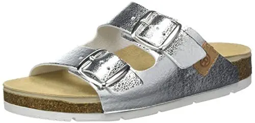 Produktbild: Rohde Damen Elba Hausschuh, 89 Silber, 36 EU