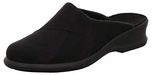 Produktbild: Rohde Farun, Damen Warmgefütterte Hausschuhe , Schwarz - Black (90) - Größe: 38 (5 UK)