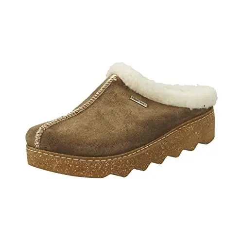 Produktbild: Rohde Damen, Frauen, Hausschuhe,warm gefüttert,verbandschuhe,therapieschuhe,Klett-Hausschuhe,Earth,40 EU / 6.5 UK