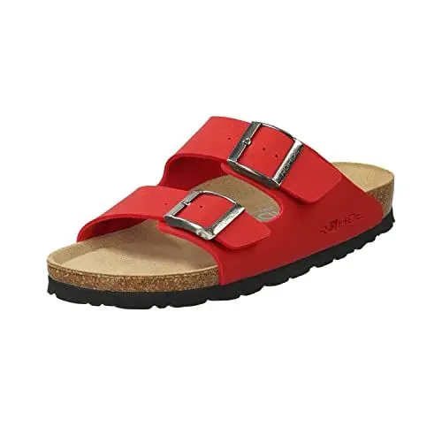 Produktbild: Rohde Damen, Frauen, Klassische Sandalen, Sandalen,Pantoletten,Sommerschuhe,Hausschuhe,Kork-fußbett,KISS,39 EU / 6 UK
