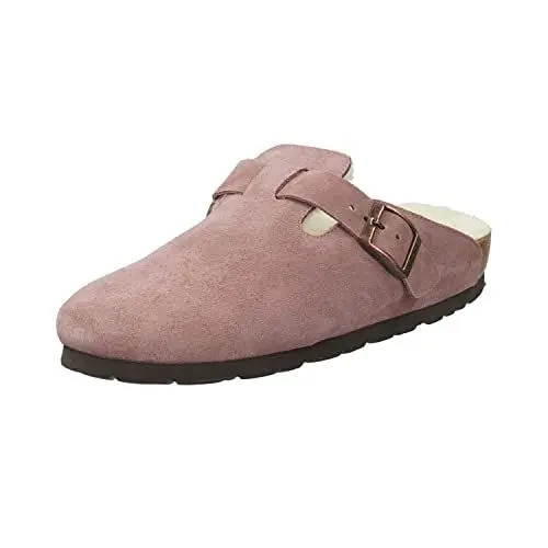 Produktbild: Rohde Damen, Frauen, Pantoletten, Slipper,Sandalen,Freizeitschuhe,Schlupfschuhe,schluepfschuhe,Slipper,Slides,Slip-ons,Mules,Altrosa,40 EU