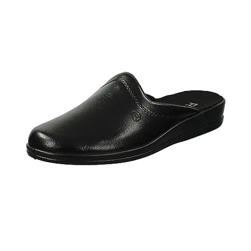 Produktbild: Rohde Damen, Frauen, Pantoletten, Slipper,Sandalen,Freizeitschuhe,Schlupfschuhe,schluepfschuhe,Slipper,Slides,Slip-ons,Mules,SCHWARZ,42 EU