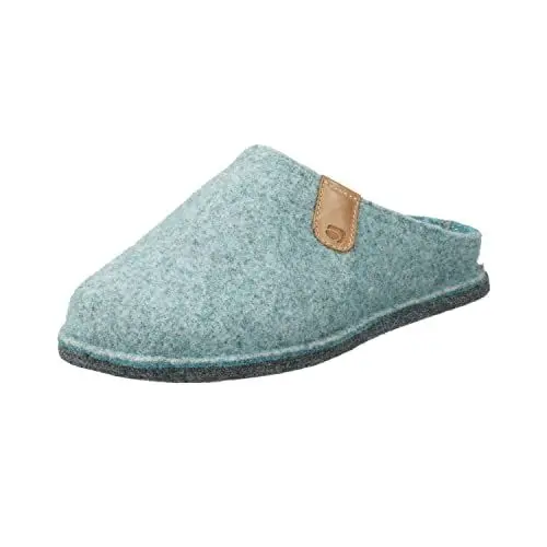 Produktbild: Rohde Damen Hausschuhe Pantoffeln Softfilz Lucca 6820, Größe:42 EU, Farbe:Blau