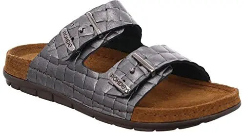 Produktbild: Rohde Damen Rodigo Hausschuh, 88 Altsilber, 36 EU