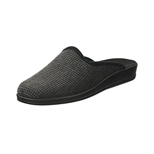 Produktbild: Rohde Herren, Männer, Pantoffeln, Hausschuhe,Textil-Pantoffeln,Schlupfschuhe,schluepfschuhe,Slides,Slip-ons,Mules,Puschen,Graphit,40 EU / 6.5 UK