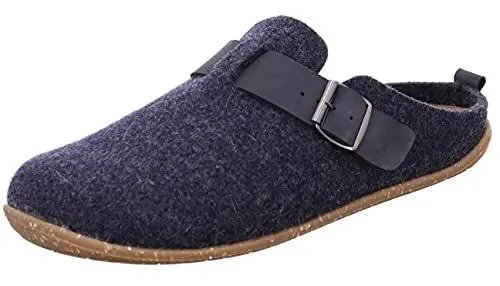 Produktbild: Rohde Herren Pantoffeln Hausschuhe Softfilz Tivoli-H 6922, Größe:43 EU, Farbe:Blau