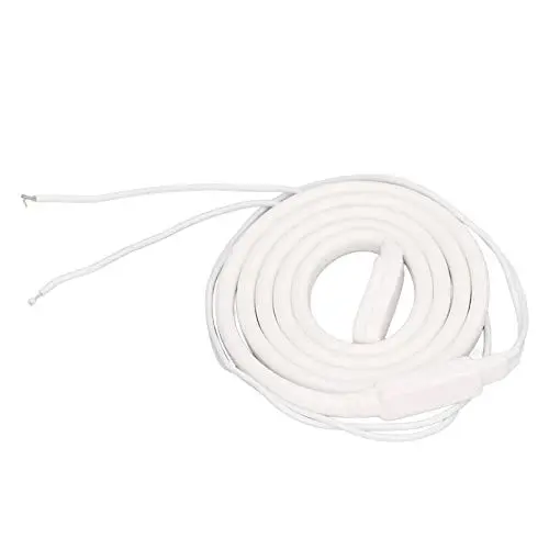 Produktbild: Rohr-Heizkabel, 1 M, 40 W, Wasserdichte Silikon-Heizkabel für Rohr-Frostschutz, Selbstregulierendes Wasserrohr-Heizkabel, Hält das Wasser Im Winter Fließen