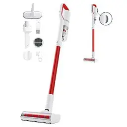 Produktbild: Roidmi S1 Special Akku Staubsauger saugstark 20.000Pa, Staubsauger kabellos 1.5kg leicht, 72dB(A) leise, 50 Minuten Akkulaufzeit, Ergonomisches Design, Akkusauger, Magnetische Wandhalterung, Rot