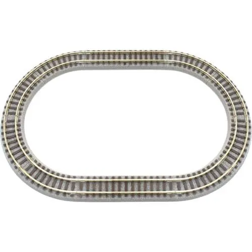 Produktbild: Rokuhan 7297908 Z Shorty Oval-Gleisset