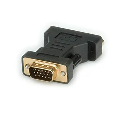Produktbild: ROLINE DVI-VGA Adapter, DVI BU / VGA ST