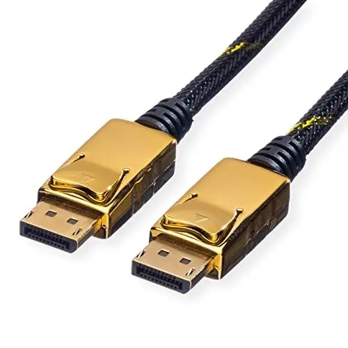 Produktbild: ROLINE GOLD DisplayPort Kabel, DP ST - ST, 1,5 m
