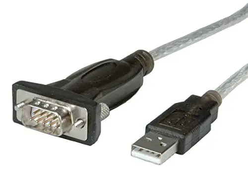 Produktbild: ROLINE Konverter-Kabel USB-seriell, 1,8 m