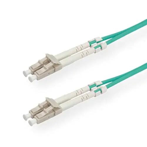 Produktbild: ROLINE LWL-Kabel 50/125µm OM3, LC/LC, türkis, 3 m