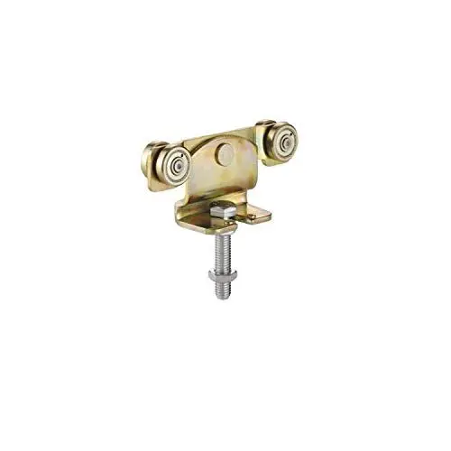 Produktbild: Helm 491 | Rollapparat zweipaarig | Stahl verzinkt gelb | 1 Stück