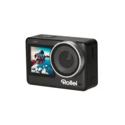 Produktbild: Rollei Action One Lite: Deine Action, Deine Perfektion! Erfasse 4K-Video, 20MP-Fotos mit 2 Displays, Bildstabilisierung und kreativen Modi. Touchscreen- und App-Steuerung für mühelose Aufnahmen!