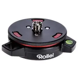 Produktbild: Rollei Foto-Schnellwechsel System für alle Stative. Sekundenschnelles Wechseln des Foto Equipment durch einfaches drehen des Schnellverschlusses., 22880
