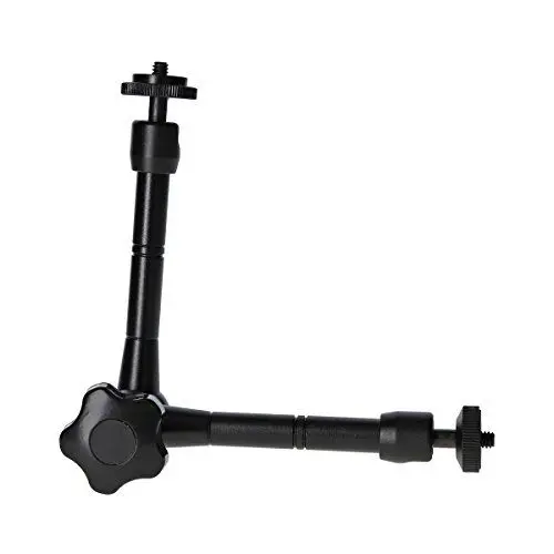 Produktbild: Rollei Gelenkstativ – ein flexibler Magic Arm/ Gelenk Arm für die Befestigung von zusätzlichem Zubehör wie Ihr Smartphone·· Blitz oder Lichtreflektor an ihrem Stativ, bis zu 1 kg Traglast
