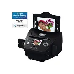 Produktbild: Rollei PDF-S 240 SE - Multiscanner für Fotos, Dias und Negative, sekundenschneller Scanvorgang, inkl. Bildbearbeitungssoftware - Schwarz